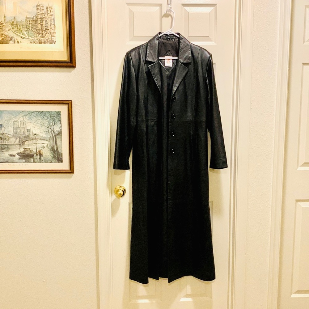 Jamin’ Leather Black Lambskin Women’s Coat